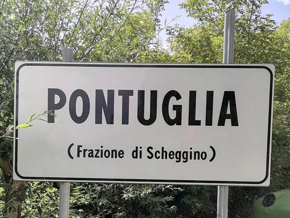 La Raccolta Apartment Scheggino Bagian luar foto